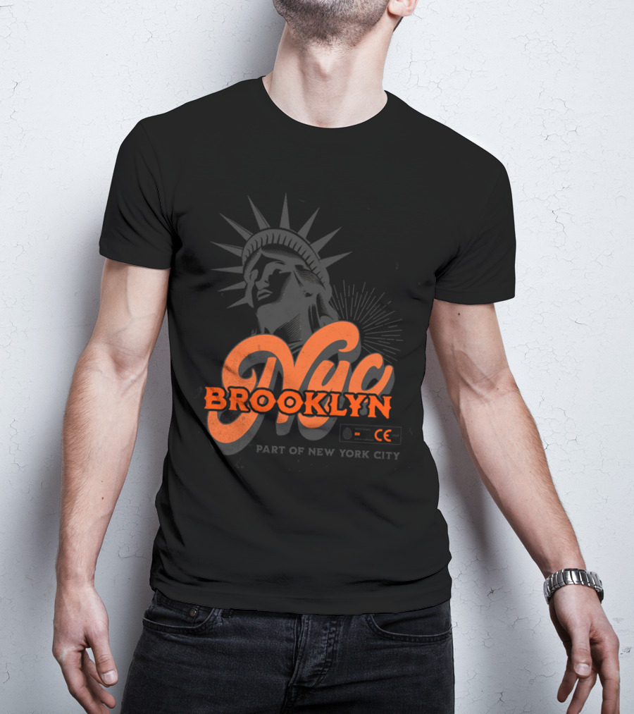 NYC Brooklyn Part Of New York City Statue Of Liberty T-Shirt