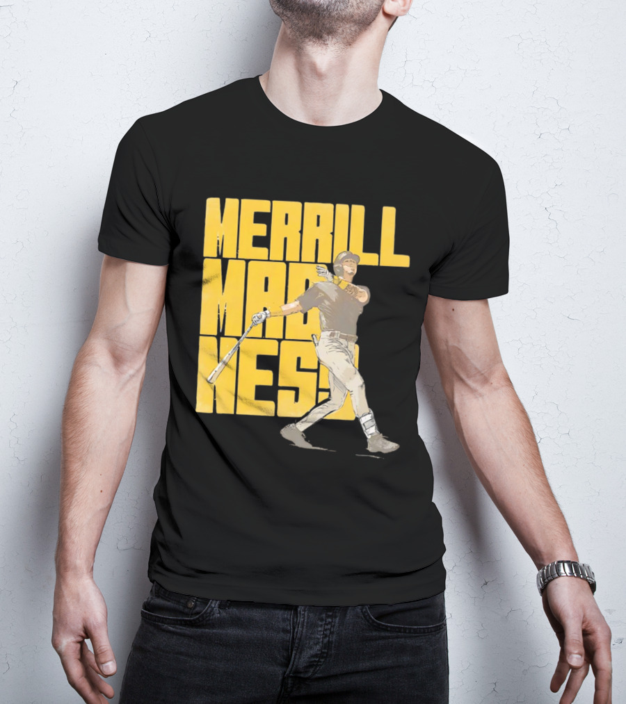 Merrill Madness San Diego Padres Baseball Jackson T-Shirt