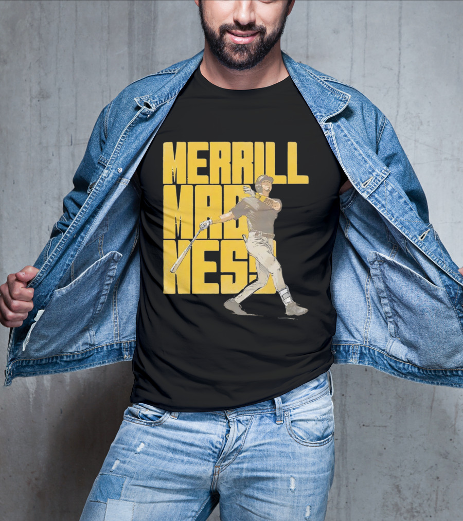 Merrill Madness San Diego Padres Baseball Jackson T-Shirt