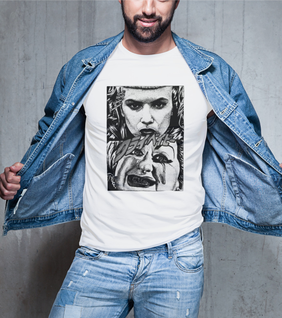 Mobshity Cry Baby John Waters Japanese Comic Style Faces T-Shirt