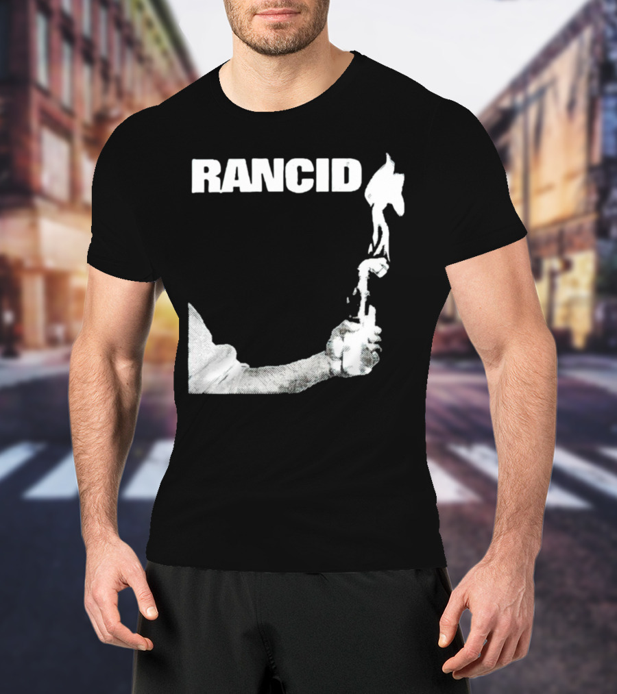 Rancid EP Cover Molotov Cocktail T-Shirt