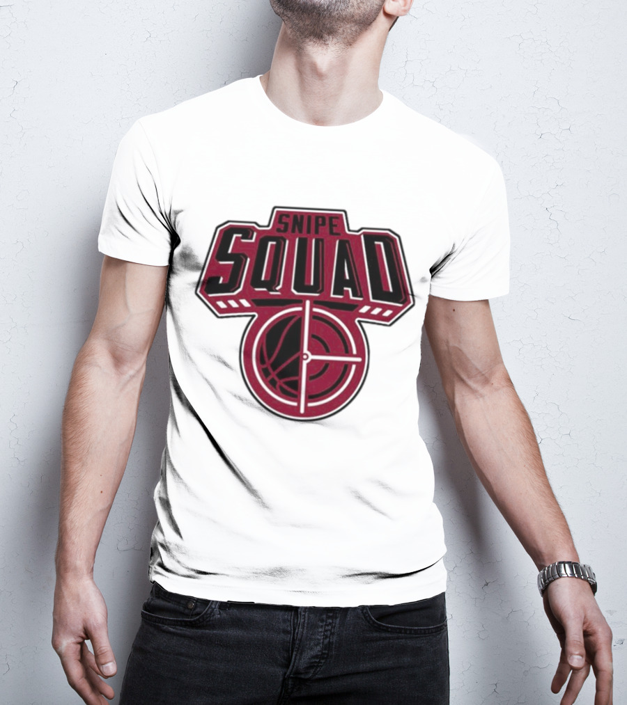 Toronto Raptors Snipe Squad Basketball Target T-Shirt