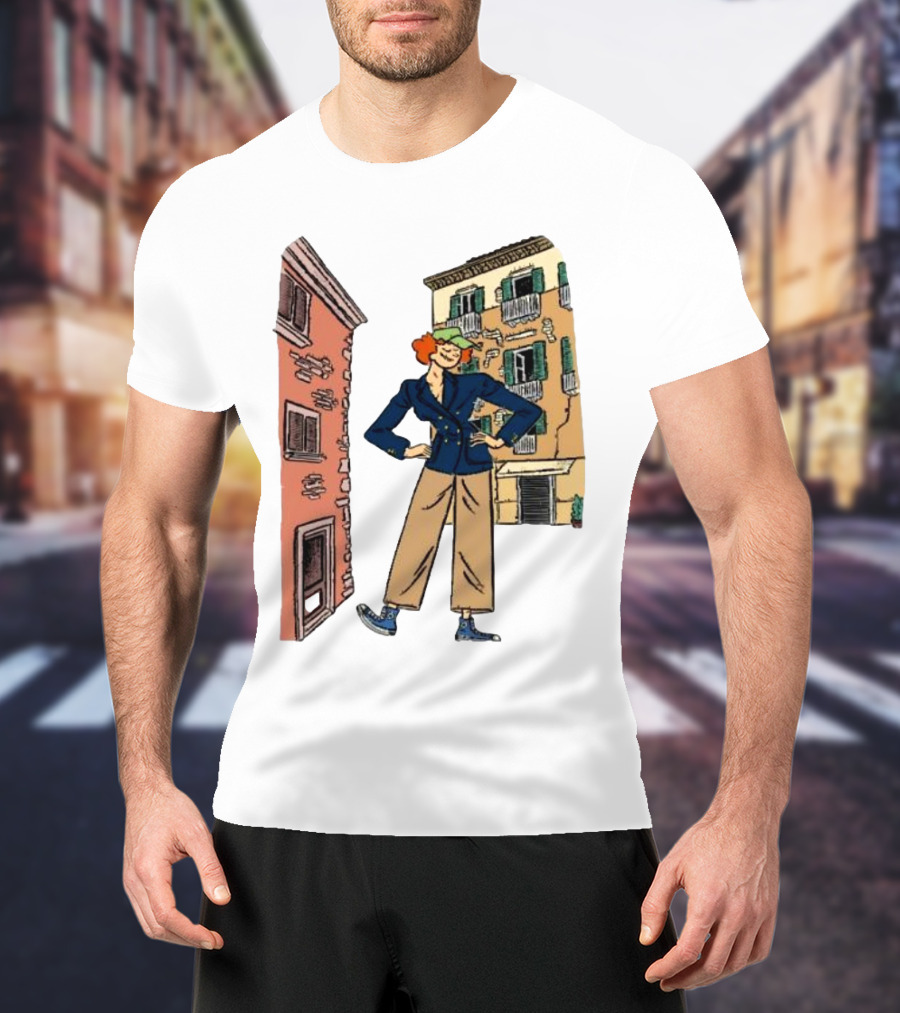 Dick Carroll X Roy Roger’s Positano Chic Casual Stroll T-Shirt