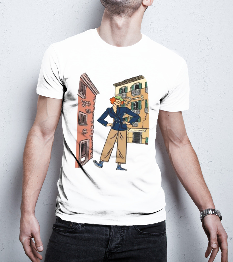Dick Carroll X Roy Roger’s Positano Chic Casual Stroll T-Shirt