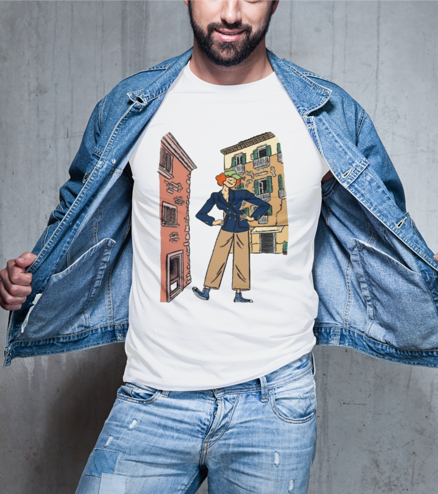 Dick Carroll X Roy Roger’s Positano Chic Casual Stroll T-Shirt