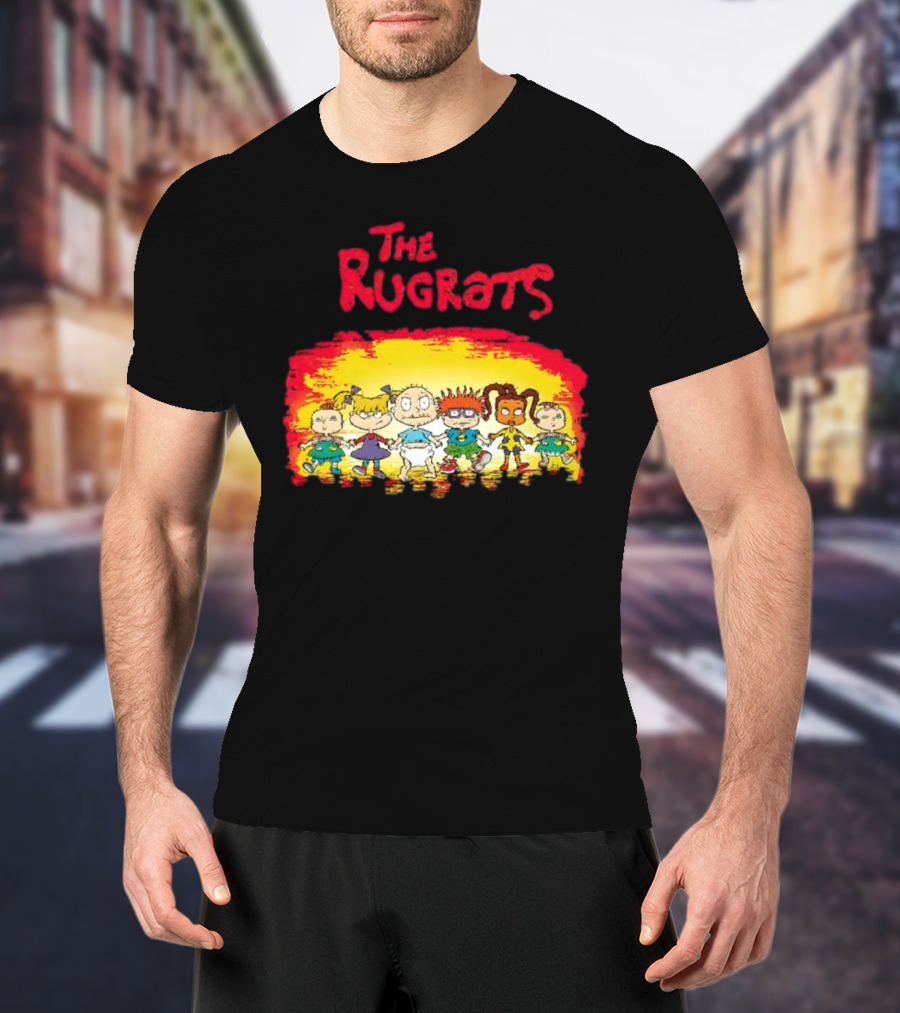 The Rugrats Characters X The Warriors Fusion T-Shirt