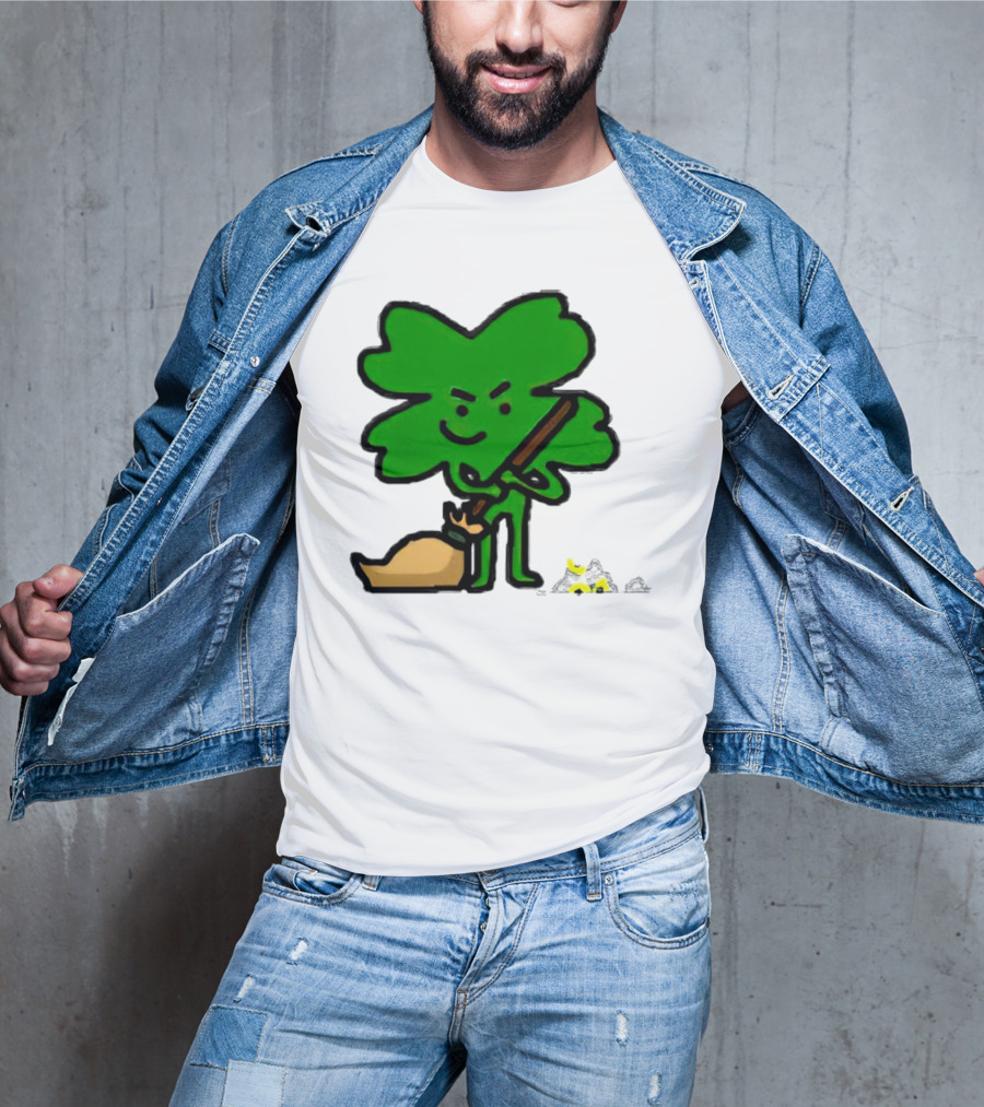 Boston Celtics Sweeping Shamrock Victory T-Shirt