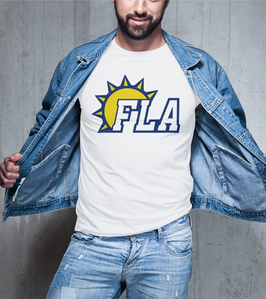 Florida Panthers Sunburst FLA T-Shirt