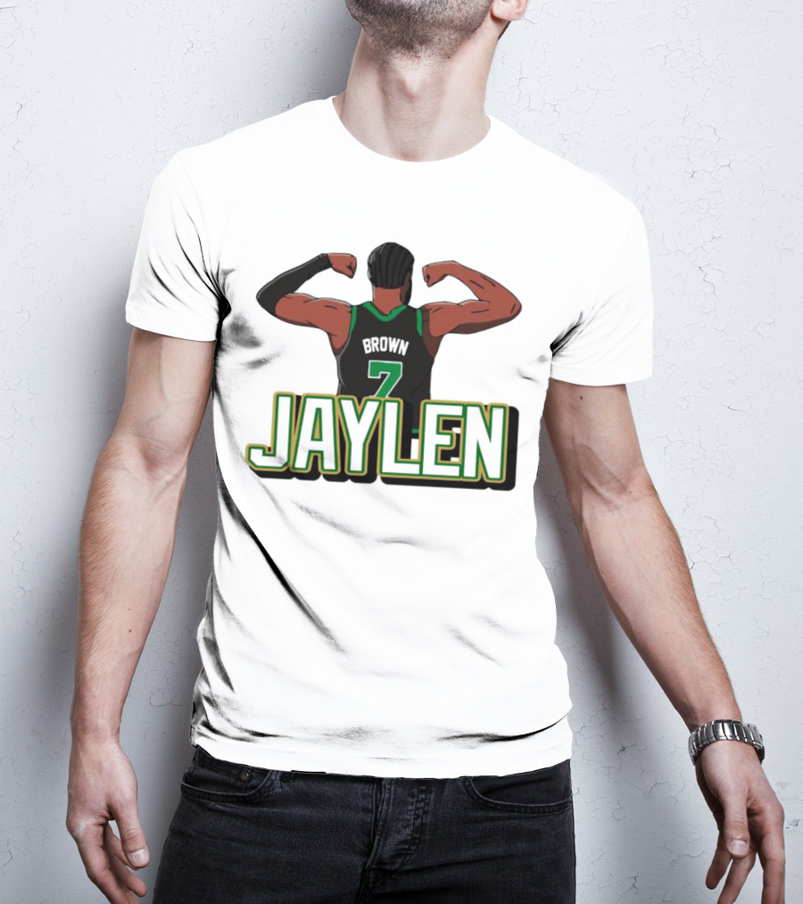Jaylen Brown Number 7 Flex Boston Celtics T-Shirt