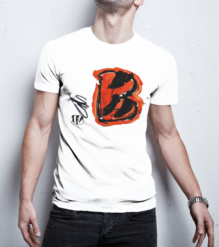 Rookies Cincinnati Bengals Bold Orange B T-Shirt