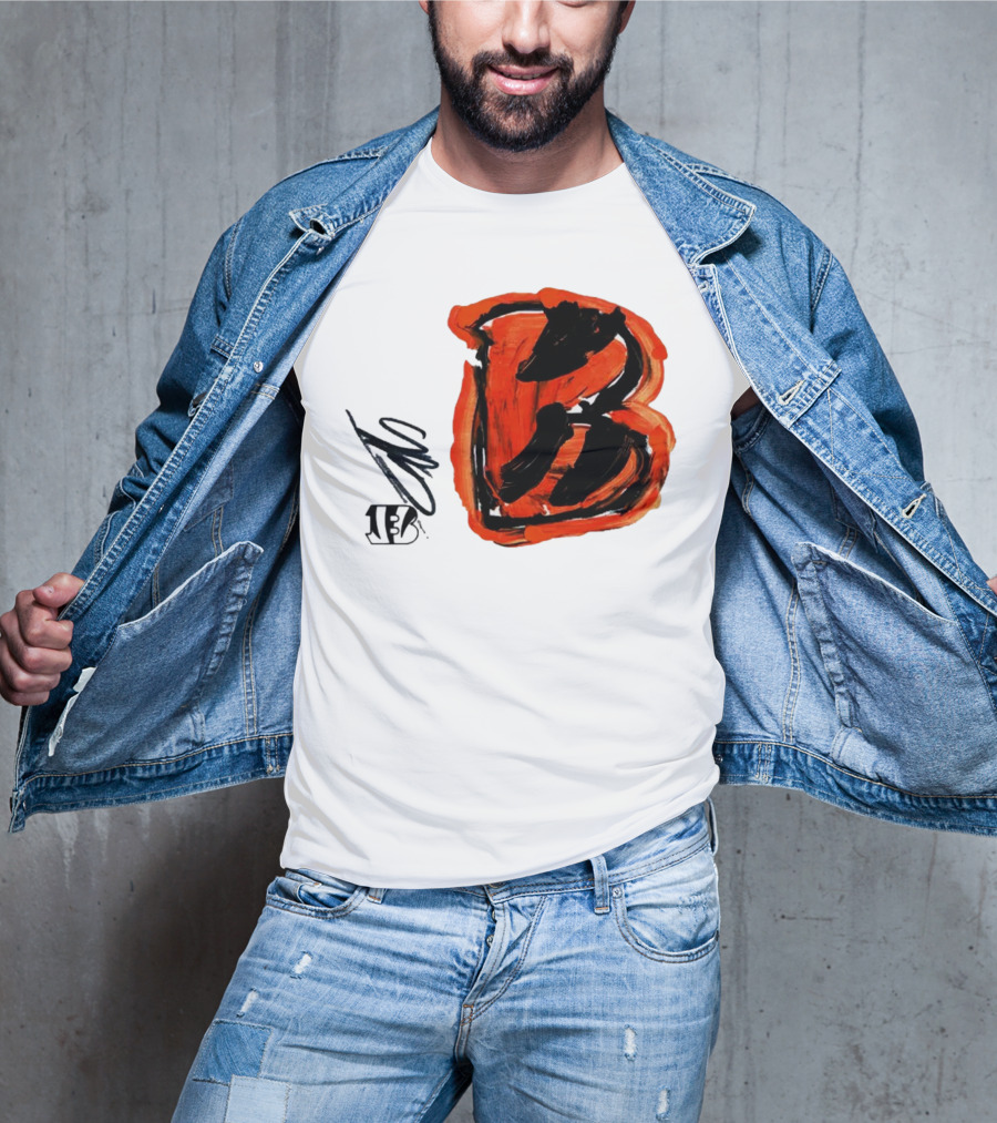 Rookies Cincinnati Bengals Bold Orange B T-Shirt