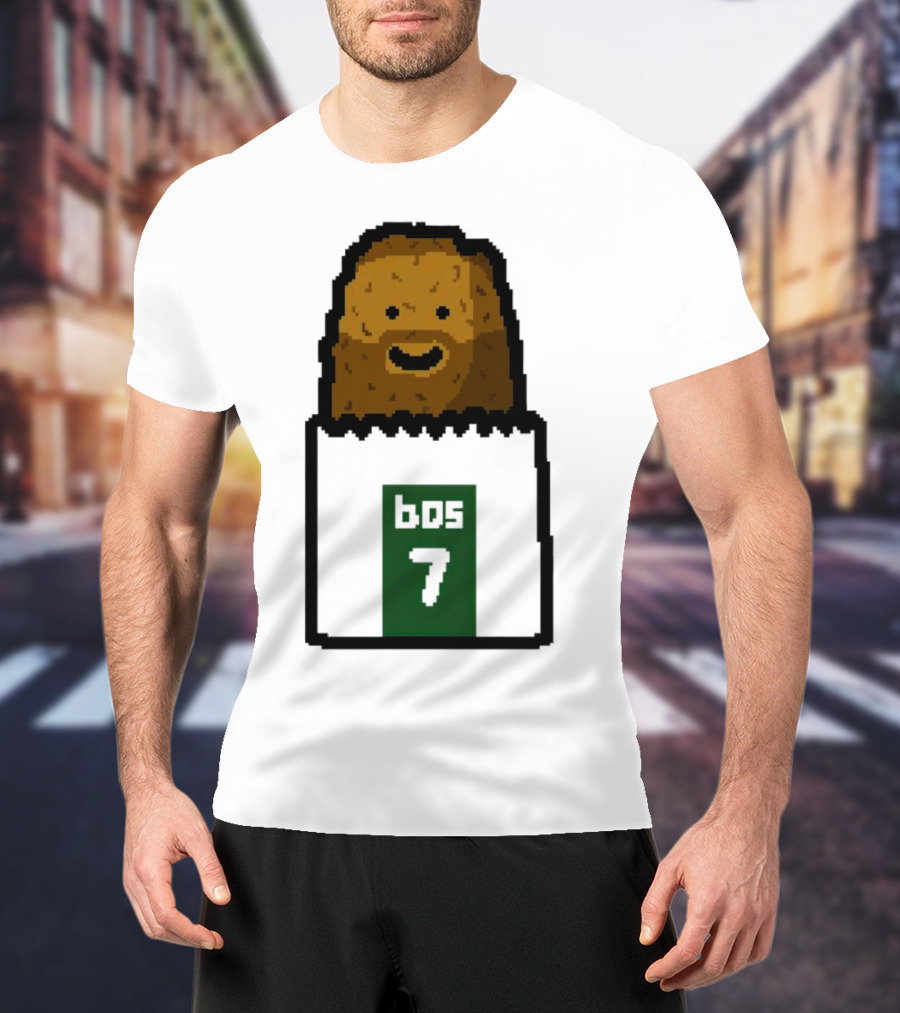 Jaylen Brown Celtics Hash Brown BOS 7 T-Shirt