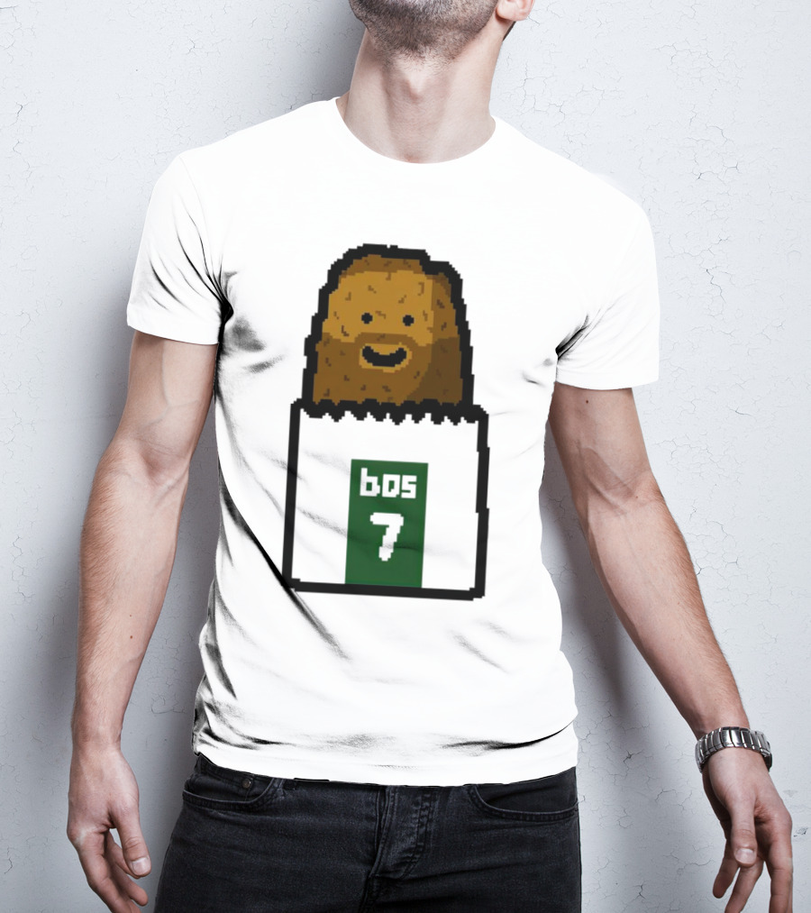 Jaylen Brown Celtics Hash Brown BOS 7 T-Shirt