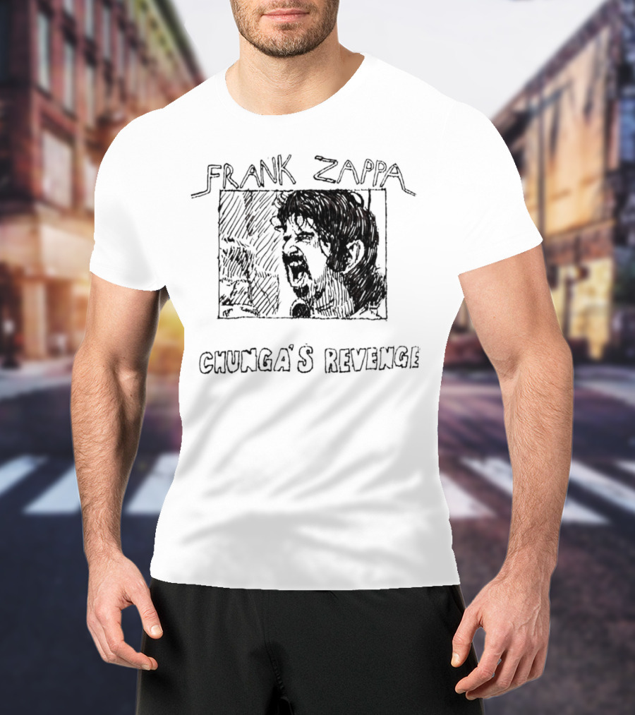 Frank Zappa Chunga’s Revenge Vintage Album T-Shirt