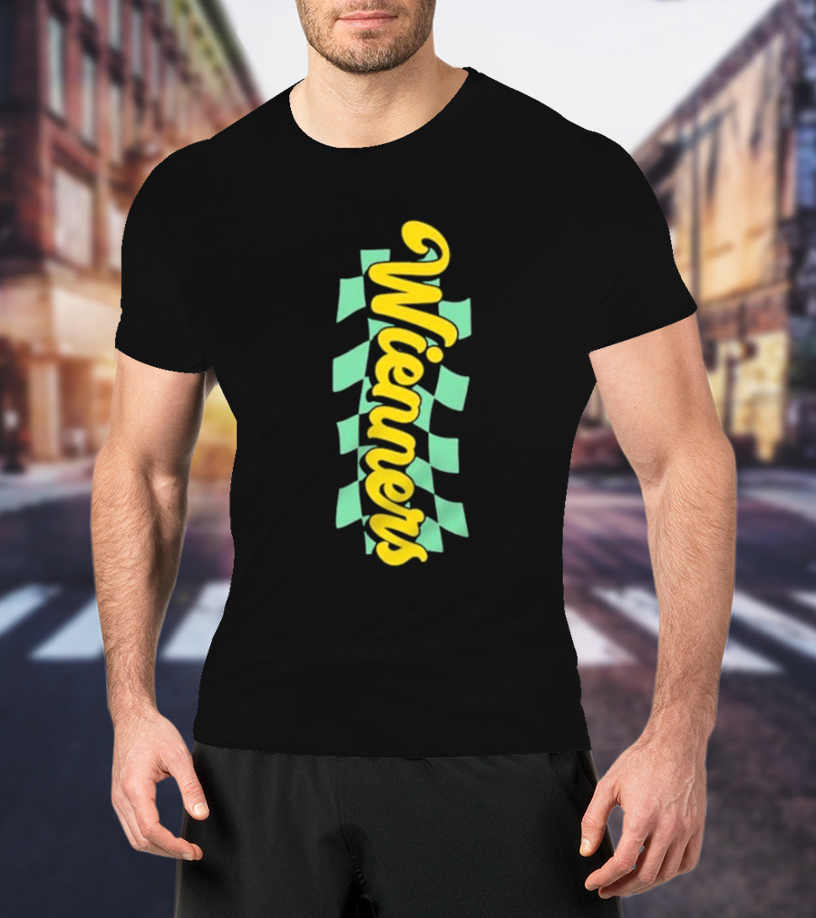Wienners Checkerboard Style Goods T-Shirt