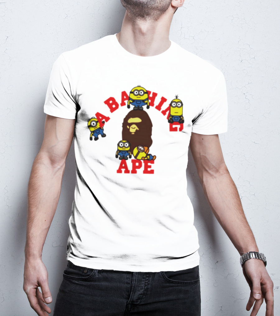 A Bathing Ape Minion Collaboration T-Shirt