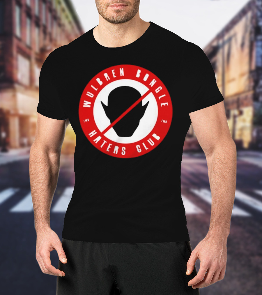 Wulbren Bongle Haters Club Red Circle T-Shirt
