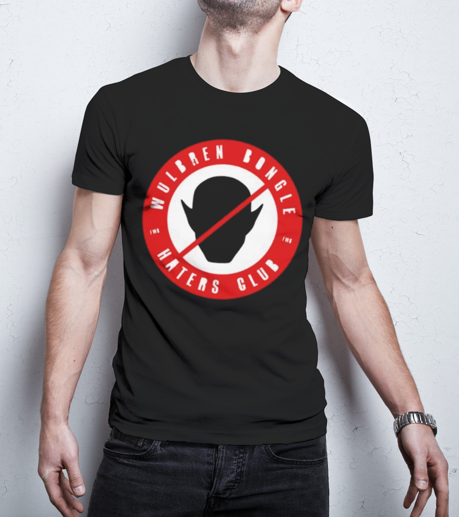 Wulbren Bongle Haters Club Red Circle T-Shirt