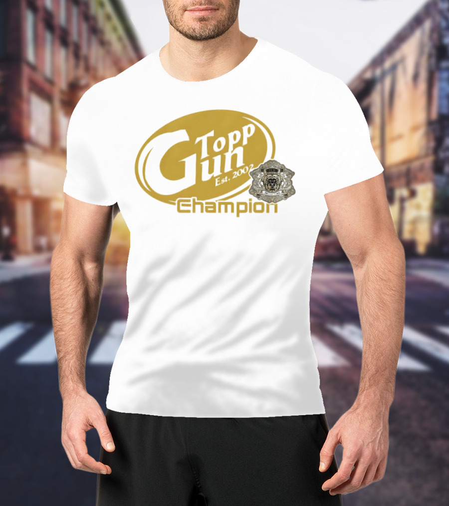 Topp Gun Champion Est. 2002 T-Shirt