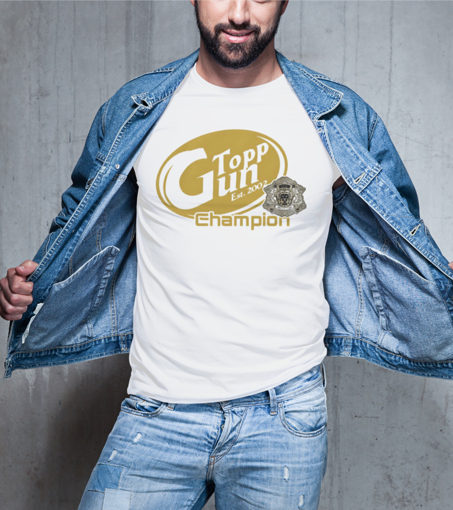 Topp Gun Champion Est. 2002 T-Shirt