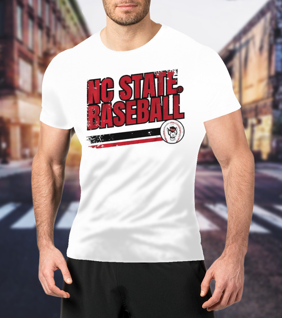 NC State Baseball Wolfpack Logo T-Shirt