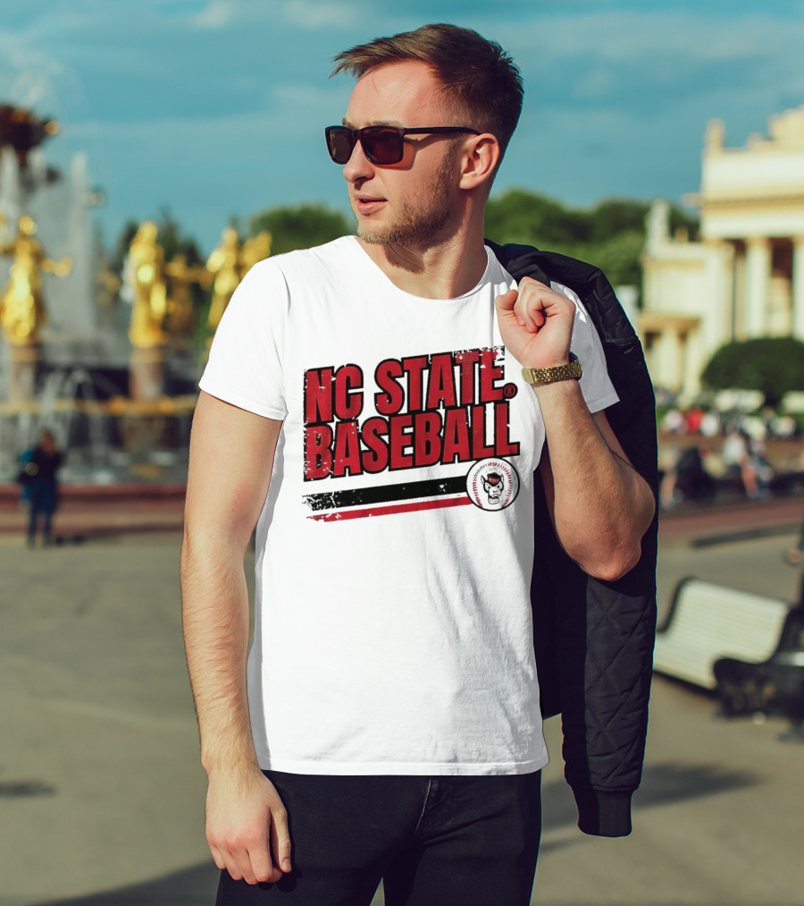 NC State Baseball Wolfpack Logo T-Shirt