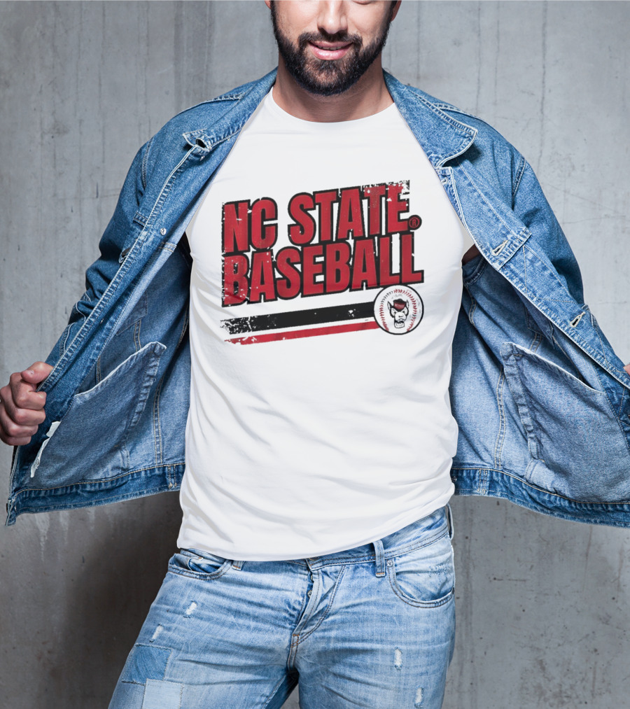 NC State Baseball Wolfpack Logo T-Shirt