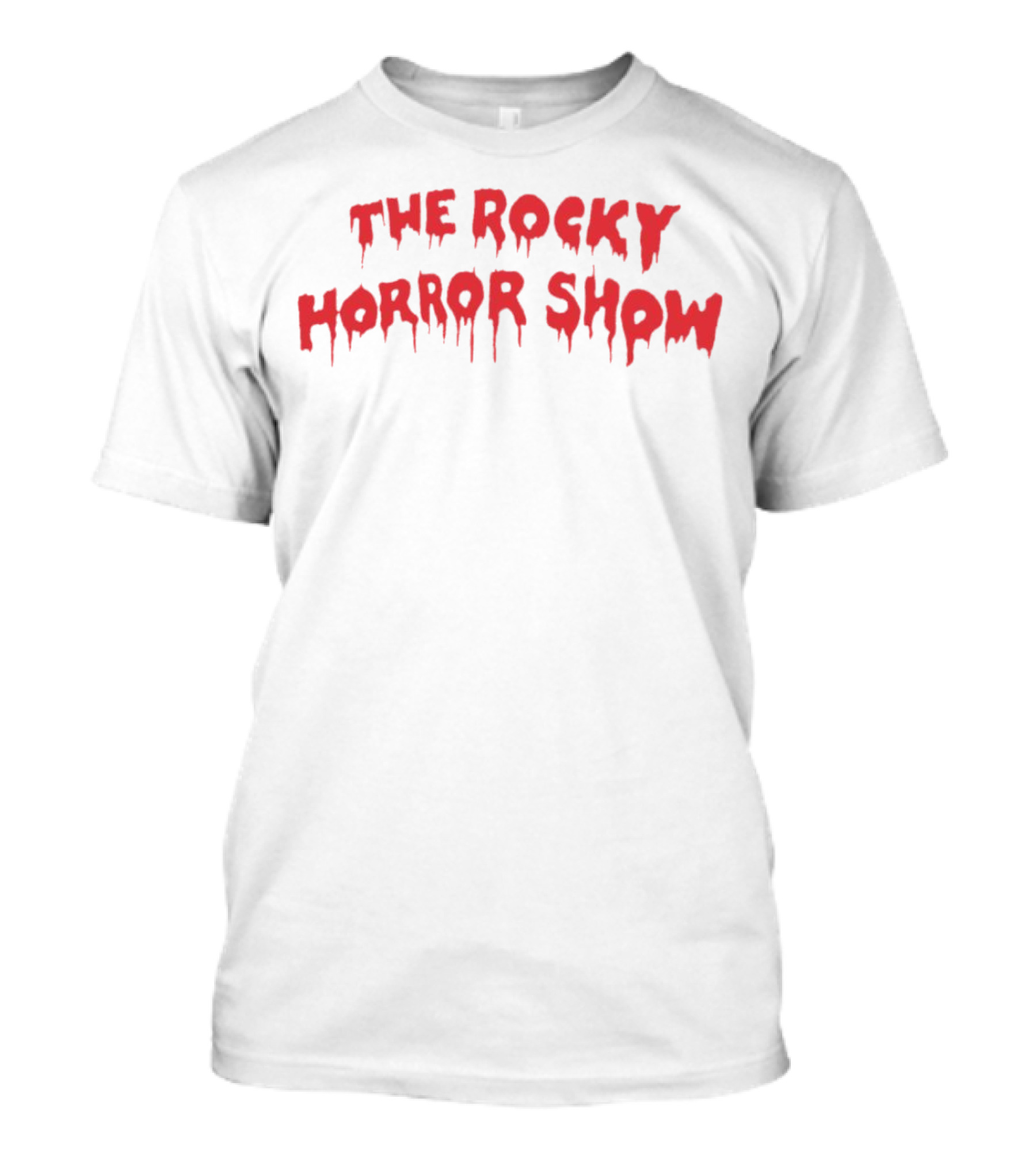 The Rocky Horror Show Dripping Red Horror Font T-Shirt