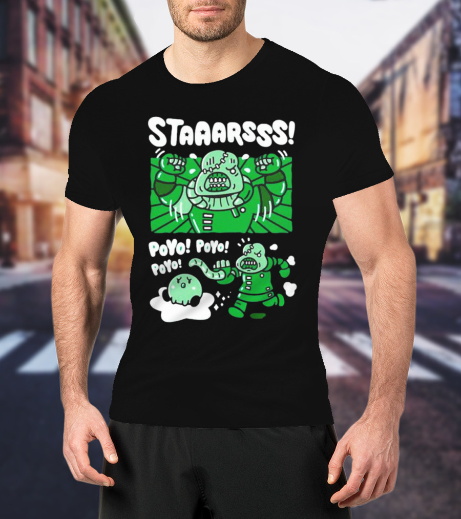 STAAARSSS Poyo Poyo Poyo Alien Creature Encounter T-Shirt