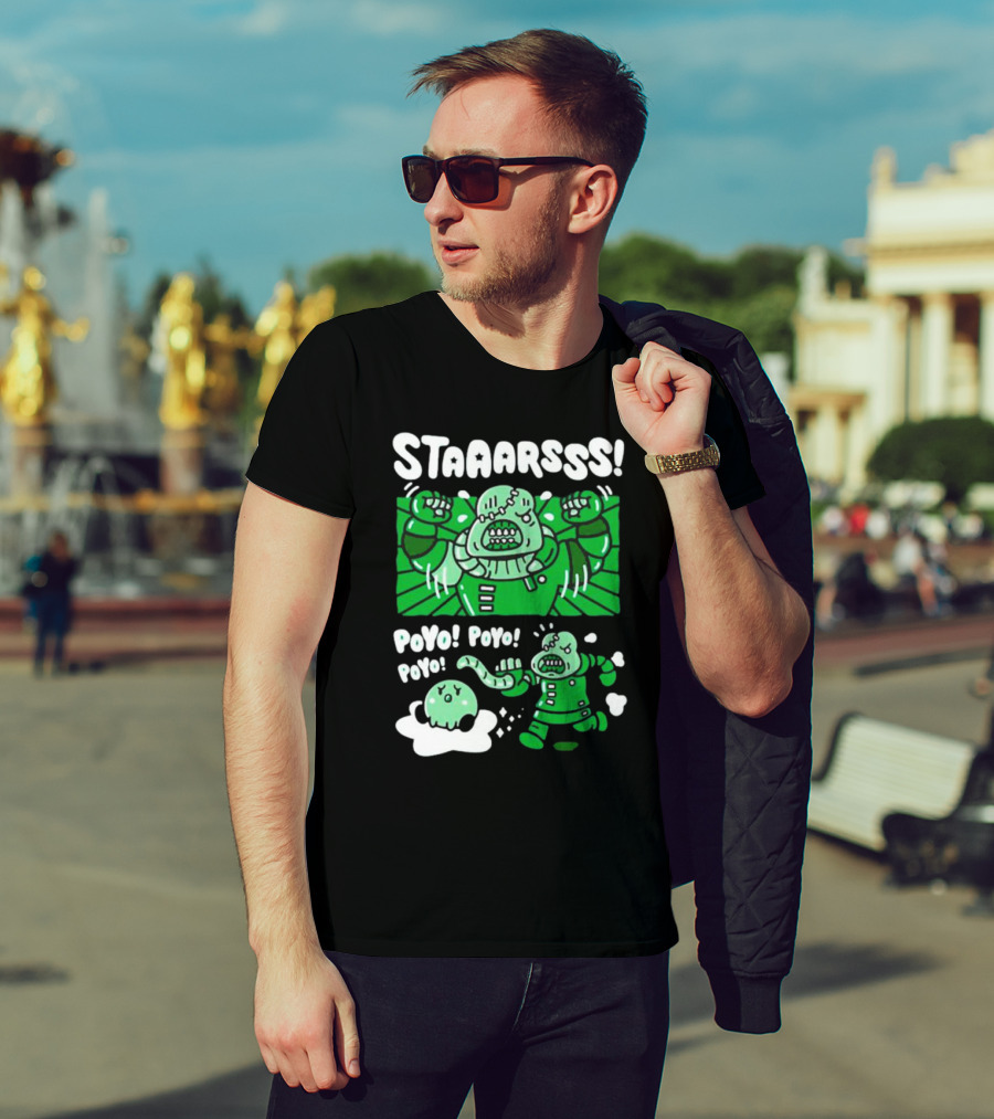 STAAARSSS Poyo Poyo Poyo Alien Creature Encounter T-Shirt