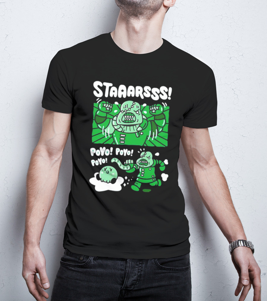 STAAARSSS Poyo Poyo Poyo Alien Creature Encounter T-Shirt
