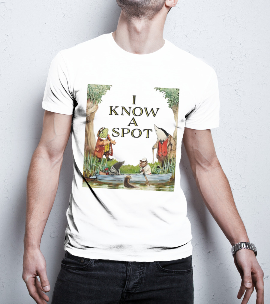 I Know A Spot Animals By The River With Friends T-Shirt
