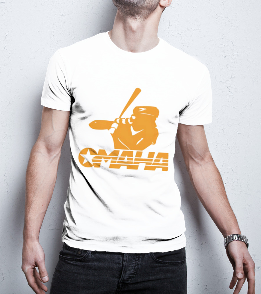 Omaha Baseball Player Star T-Shirt