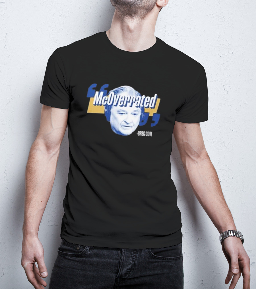 McOverrated Greg Cote Lebatard Face T-Shirt