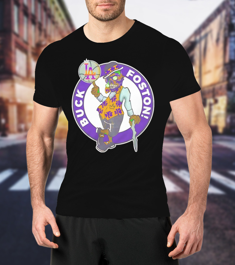 Buck Foston LA Boston Celtics T-Shirt