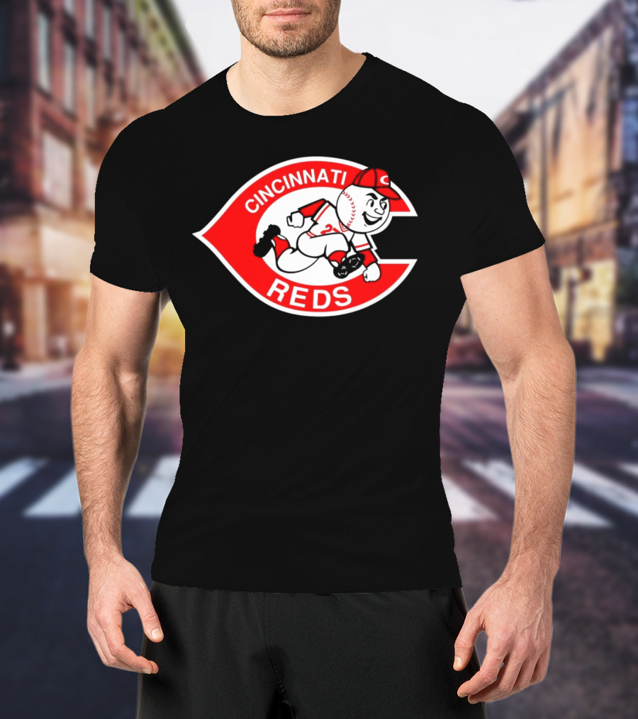 Cincinnati Reds Mascot MLB Baseball T-Shirt
