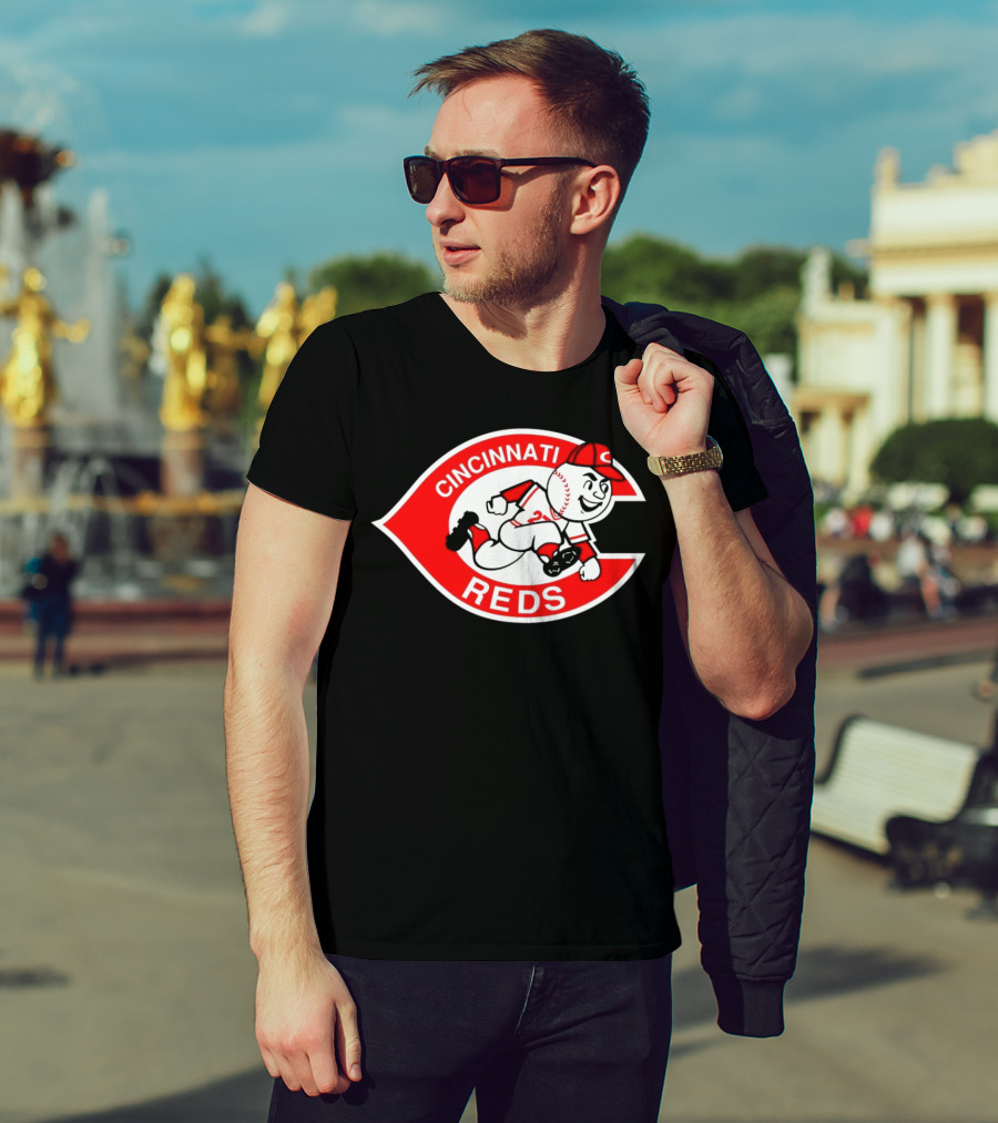 Cincinnati Reds Mascot MLB Baseball T-Shirt