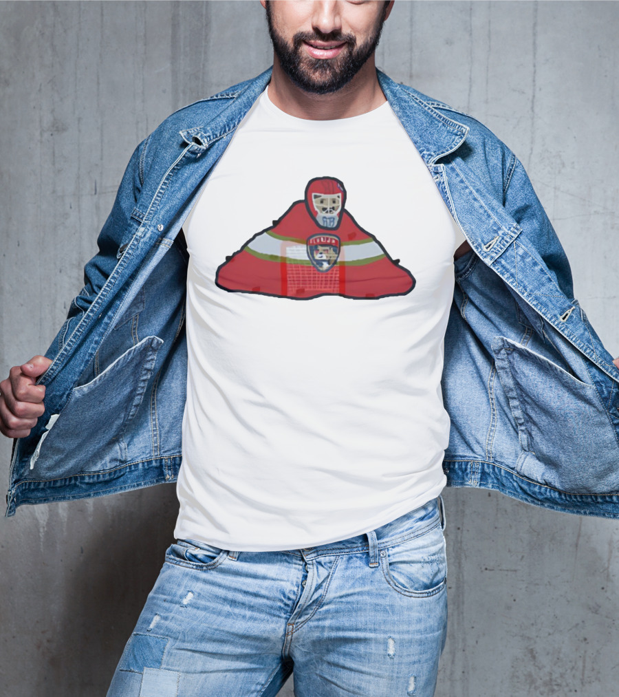Florida Panthers Sergei Blob-Rovsky Hockey Goalie Net T-Shirt