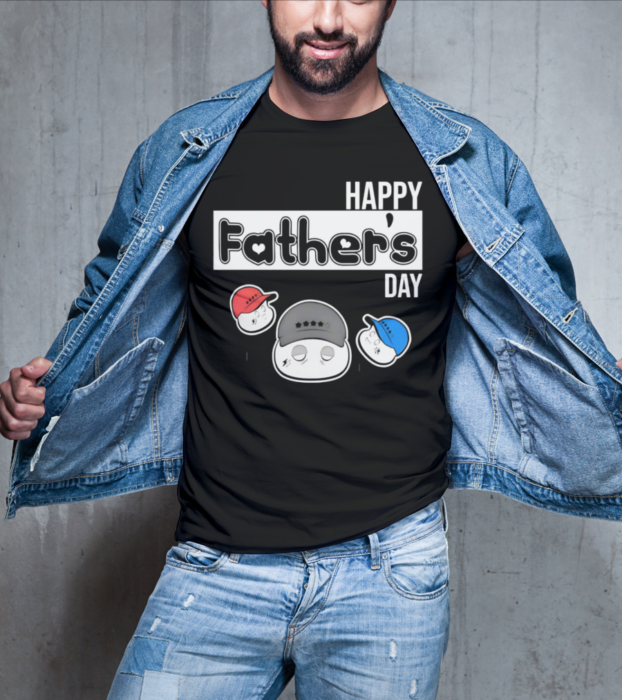 Happy Father’s Day Metokur Inspired Emoji Trio T-Shirt