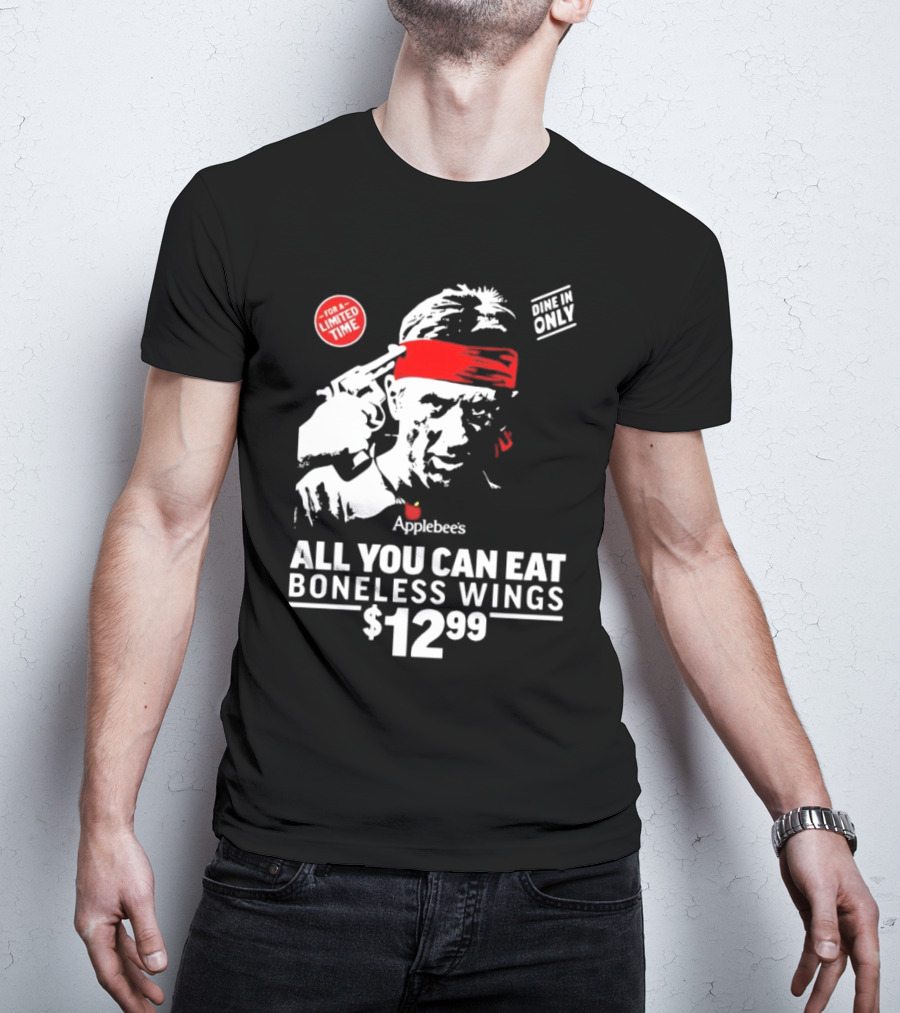 Applebee's All You Can Eat Boneless Wings Dine In Only For A Limited Time $12.99 T-Shirt