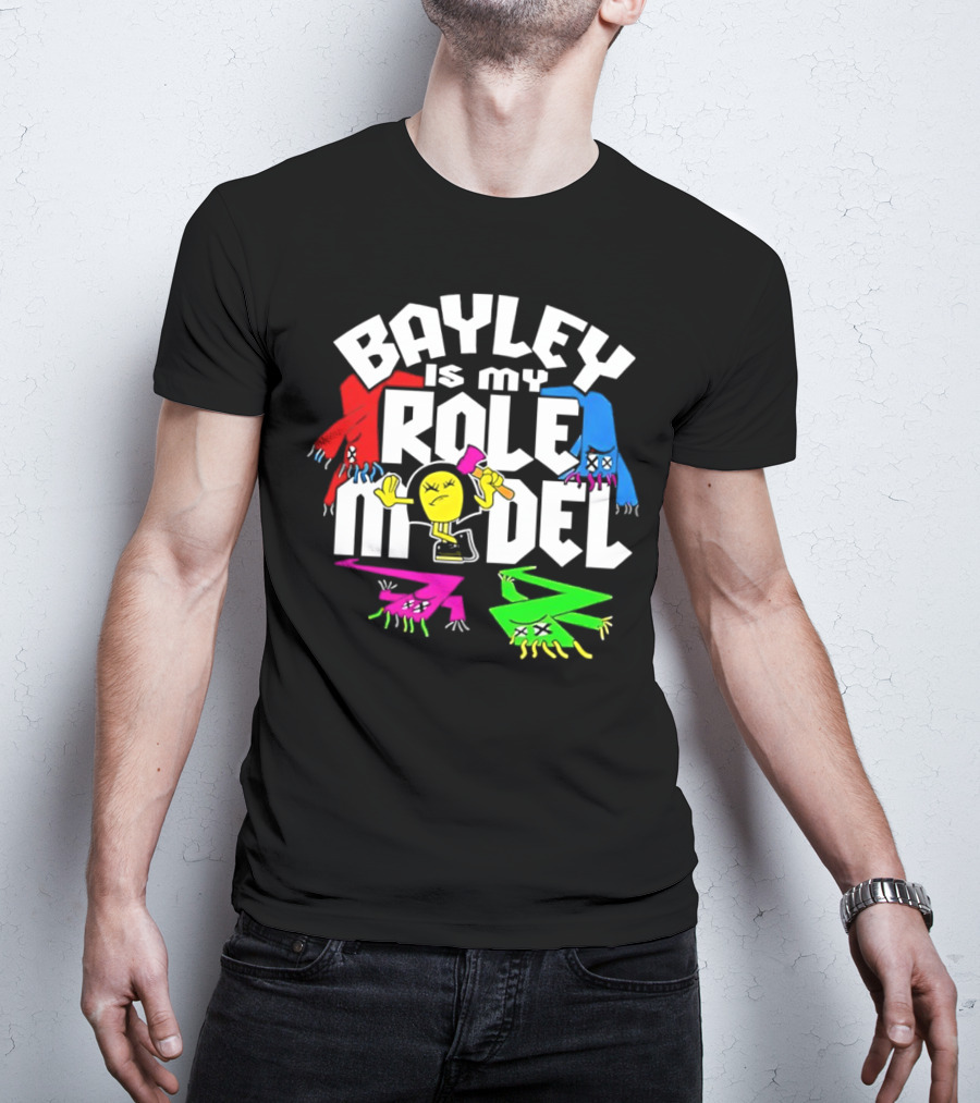 Bayley Is My Role Model Wacky Inflatable Tube Men T-Shirt