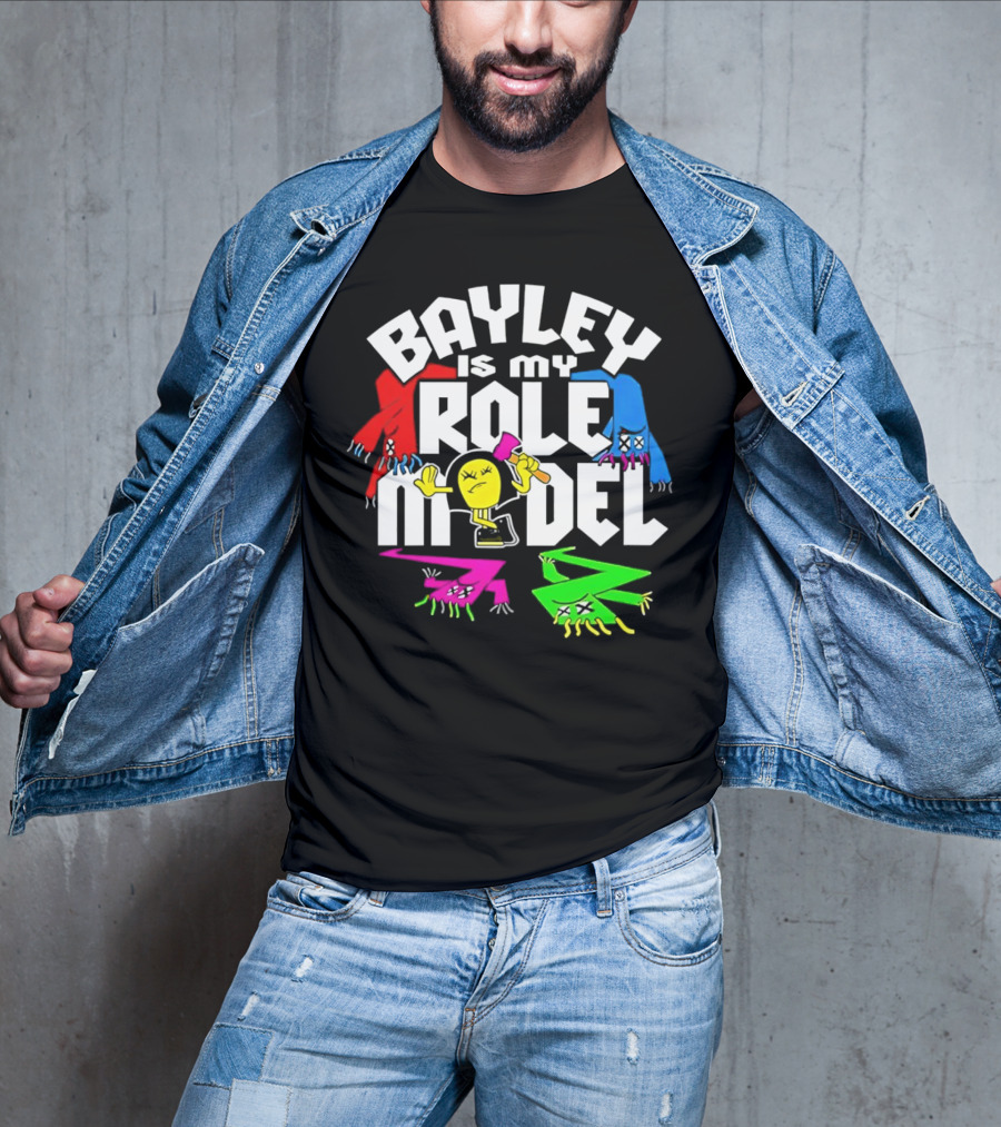 Bayley Is My Role Model Wacky Inflatable Tube Men T-Shirt