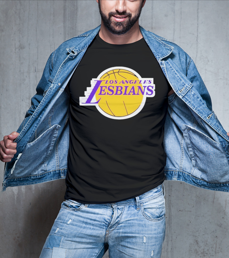 Los Angeles Lesbians Basketball T-Shirt