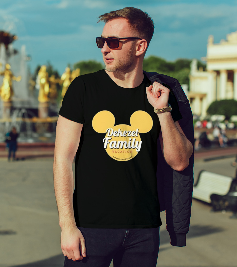 Dekezel Family Disneyland Resort Vacation Mickey Mouse T-Shirt