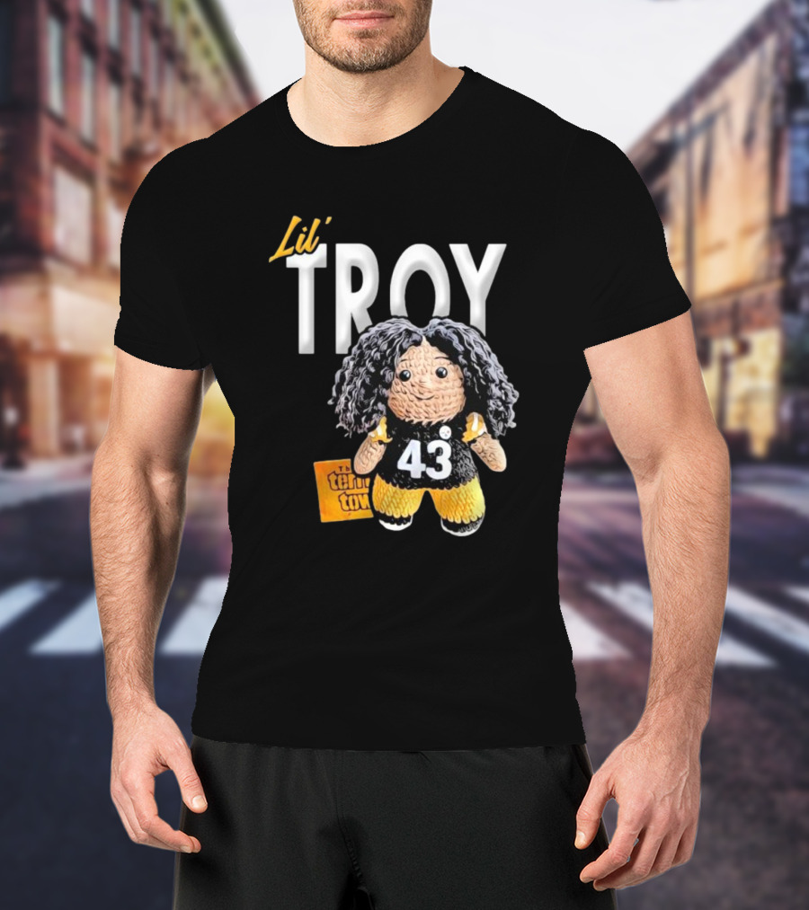 Lil’ Troy 43 Pittsburgh Steelers Terrible Towel T-Shirt