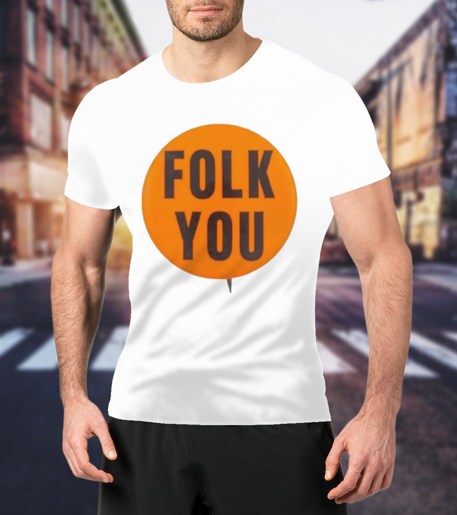 Weird Walk X Tsptr Folk You Badge T-Shirt
