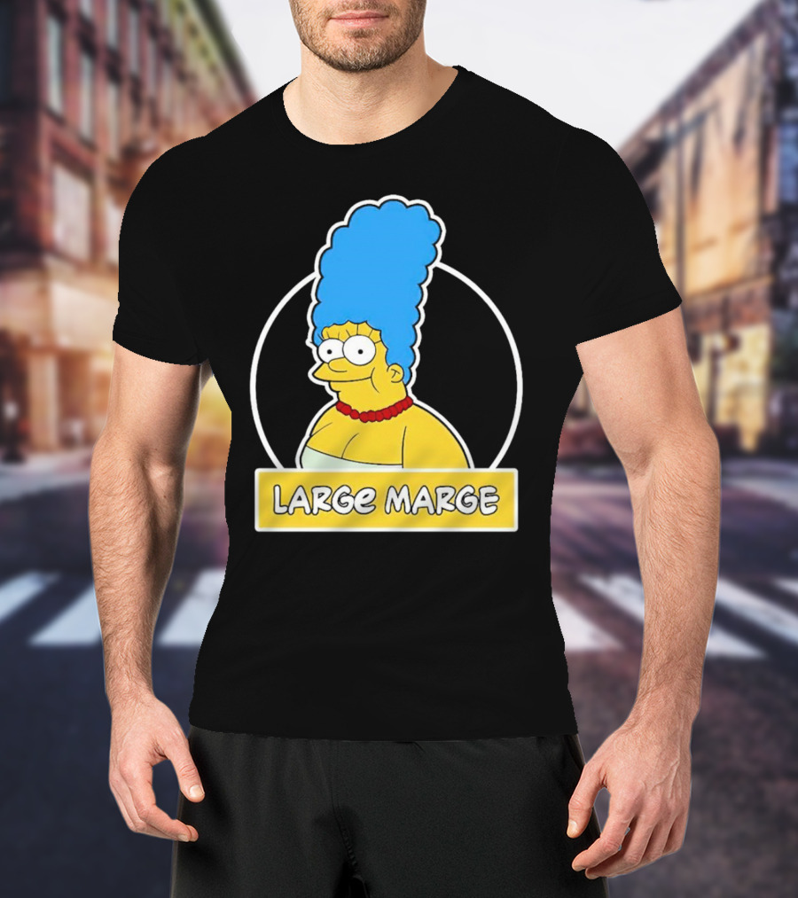 Large Marge Cartoon Character Design Justin Danger Nunley T-Shirt