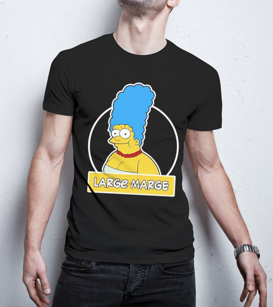 Large Marge Cartoon Character Design Justin Danger Nunley T-Shirt