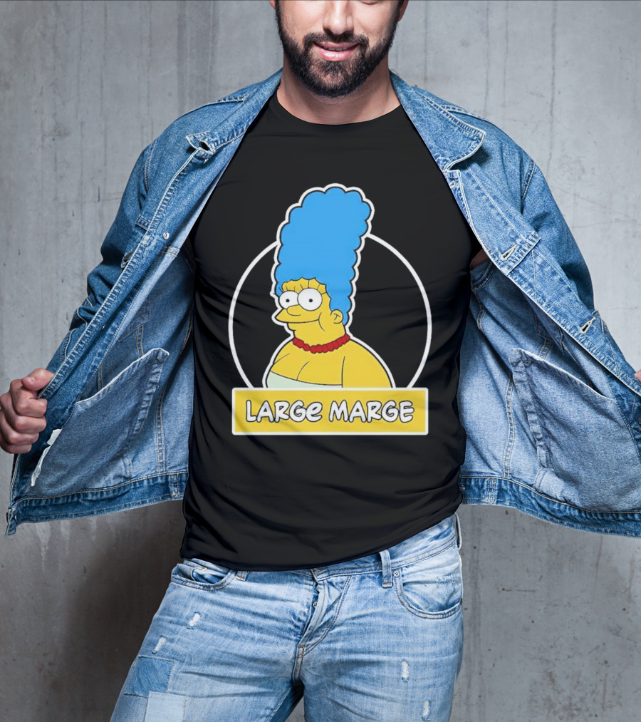 Large Marge Cartoon Character Design Justin Danger Nunley T-Shirt