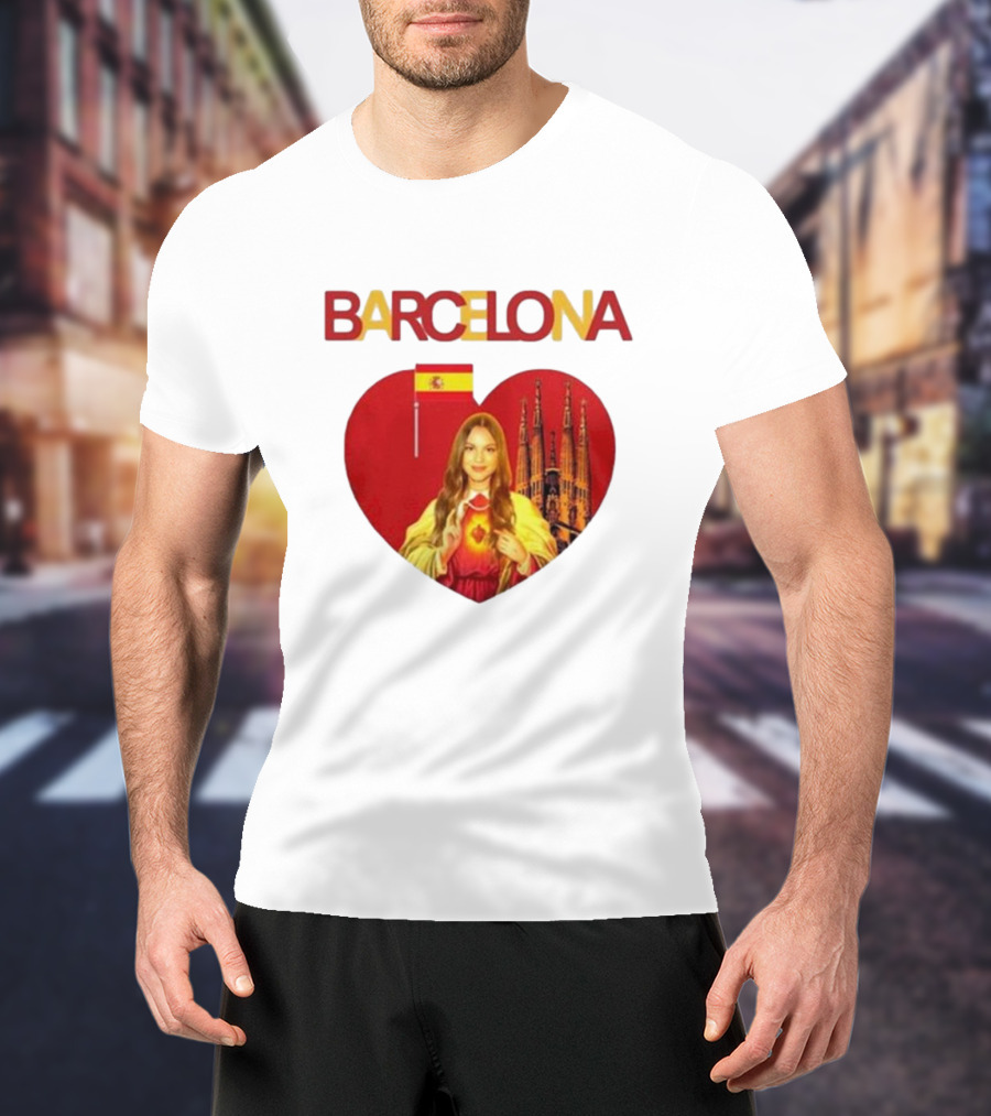 Barcelona Olivia Rodrigo Jesus Spain Iconic T-Shirt